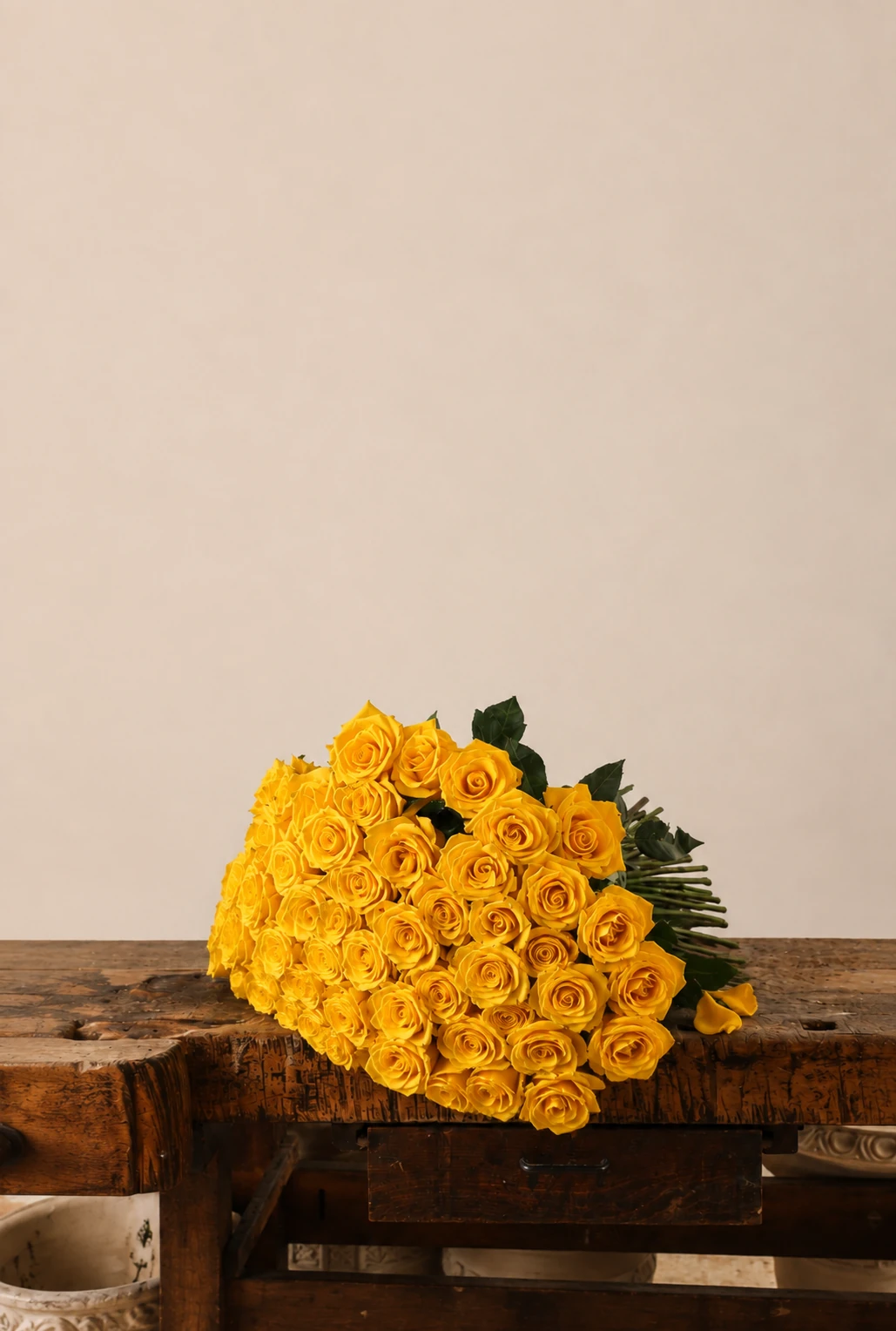 Bouquet di Rose — Giallo